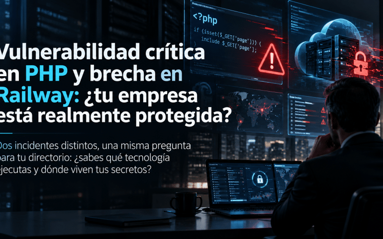 Vulnerabilidad crítica en PHP y brecha en Railway: ¿tu empresa está realmente protegida?